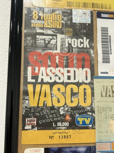 Vasco rossi assedio - vasco,