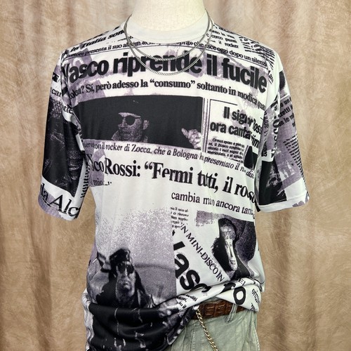 Shirt grafica vasco rossi - t-shirt,