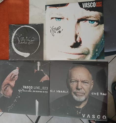 Vasco rossi lotto singoli - rossi, 7"