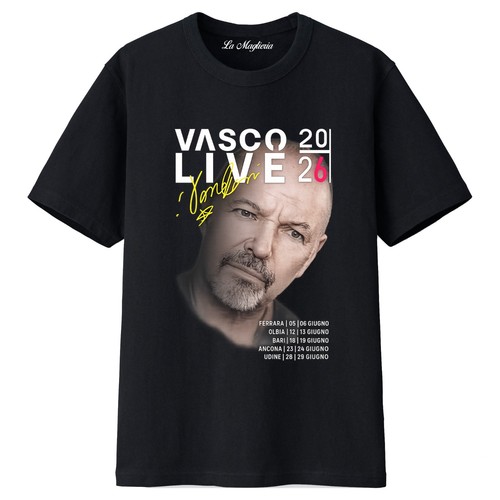 Maglietta blasco vasco live - blasco,