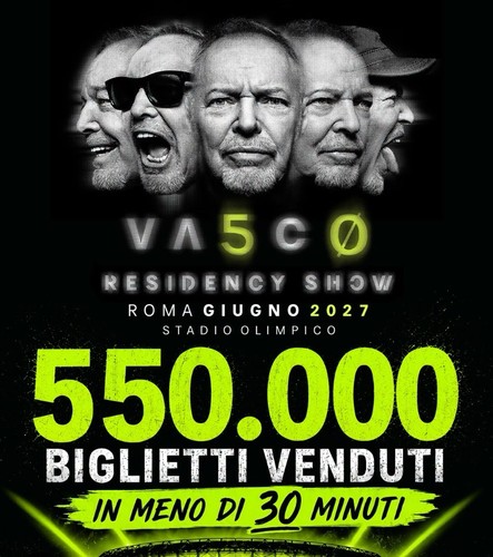 Vasco residency show - vasco, concerto