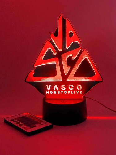 Vasco rossi lampada - led, in