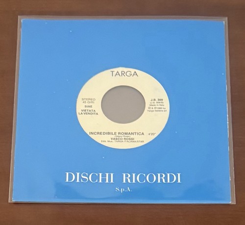 Vasco rossi rarissimo giri - rarissimo,
