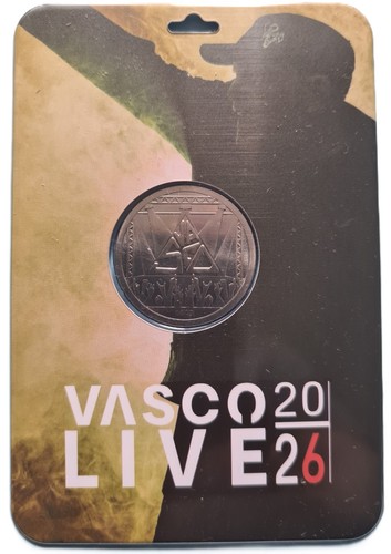 Medaglia moneta vasco rossi - moneta,