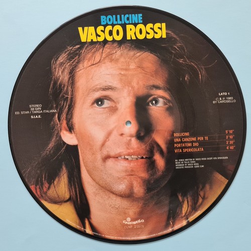 Vasco rossi bollicine vinile - vasco,