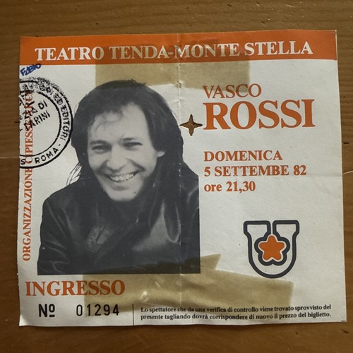 Biglietto vasco rossi teatro - biglietto,