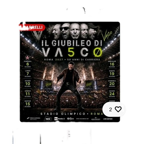 Giubileo vasco roma 7 - di,