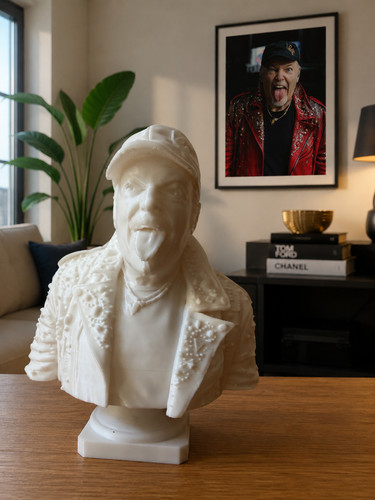 Busto decorativo stampato - stampato, in