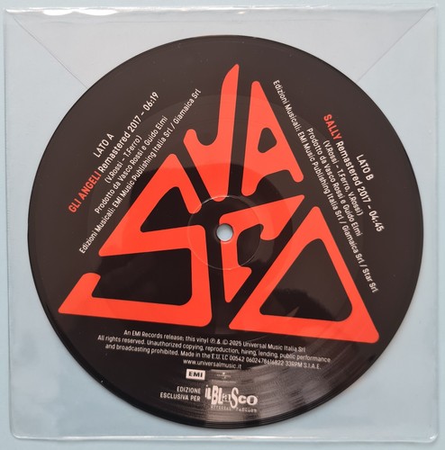 Vasco rossi vinile - rossi, difetto